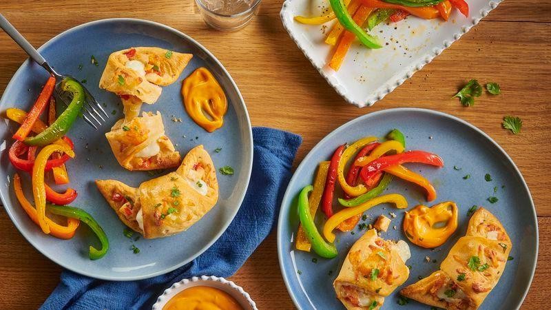 Southwest Chicken Crescent Rolls