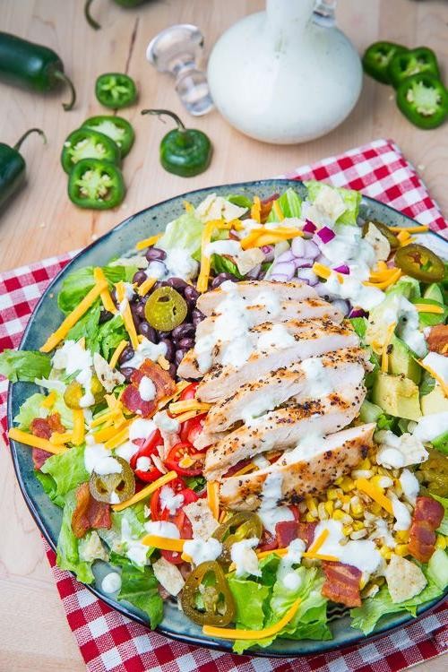 Southwest Grilled Chicken with Jalapeño Lime Slaw