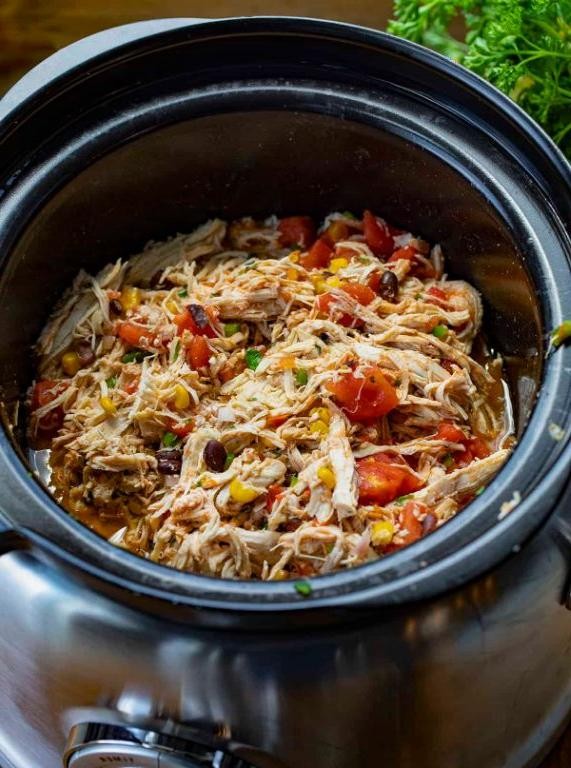 Southwest Spicy Chicken Tenders in Crock Pot