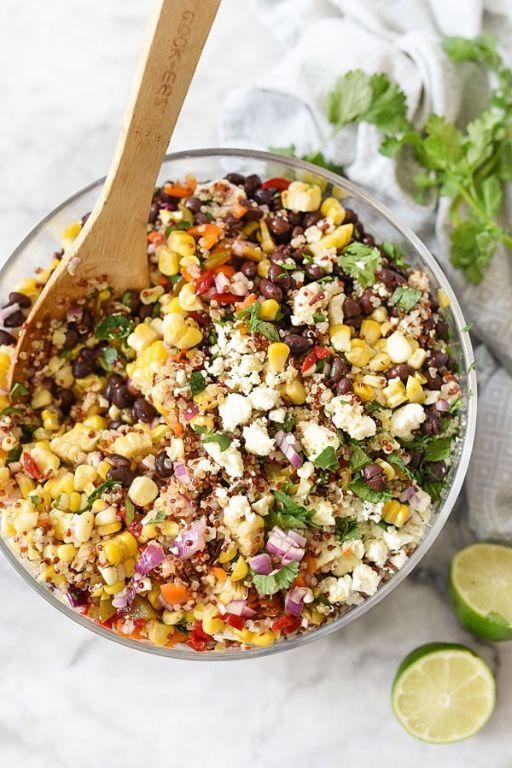 Southwest Street Corn Quinoa Bowl