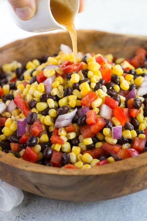 Southwestern Black Bean and Five Bean Salad