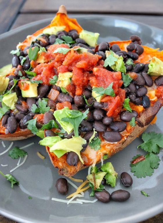 Southwestern Black Bean and Sweet Potato Combo