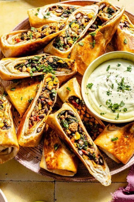 Southwestern Breakfast Egg Rolls