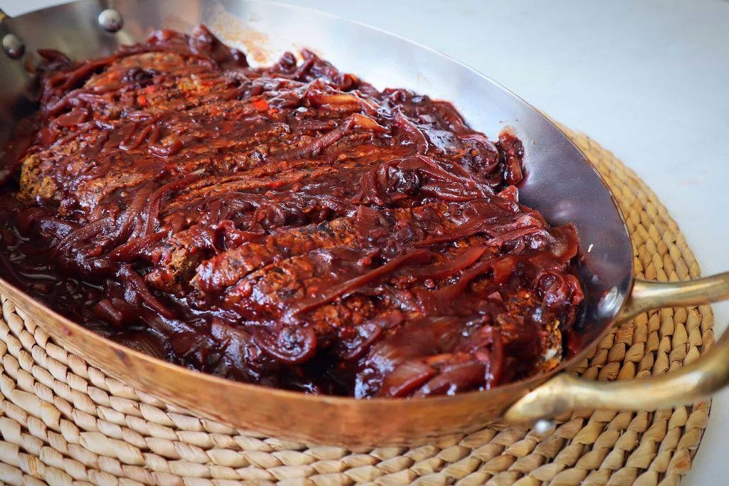 Southwestern Brisket with Black Beans