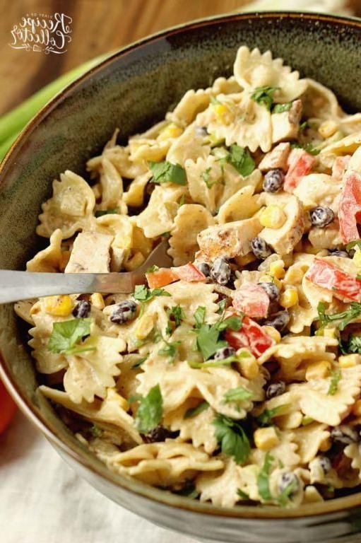 Southwestern Chicken Bow Tie Pasta Salad