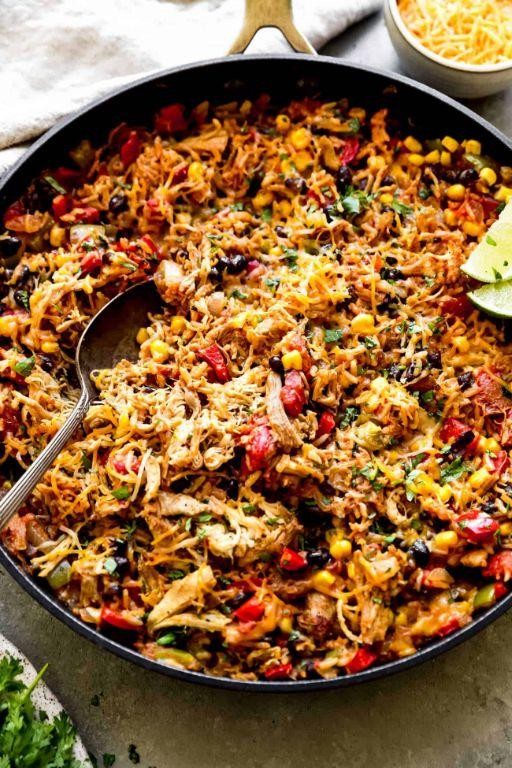 Southwestern Chicken and Black Bean Rice