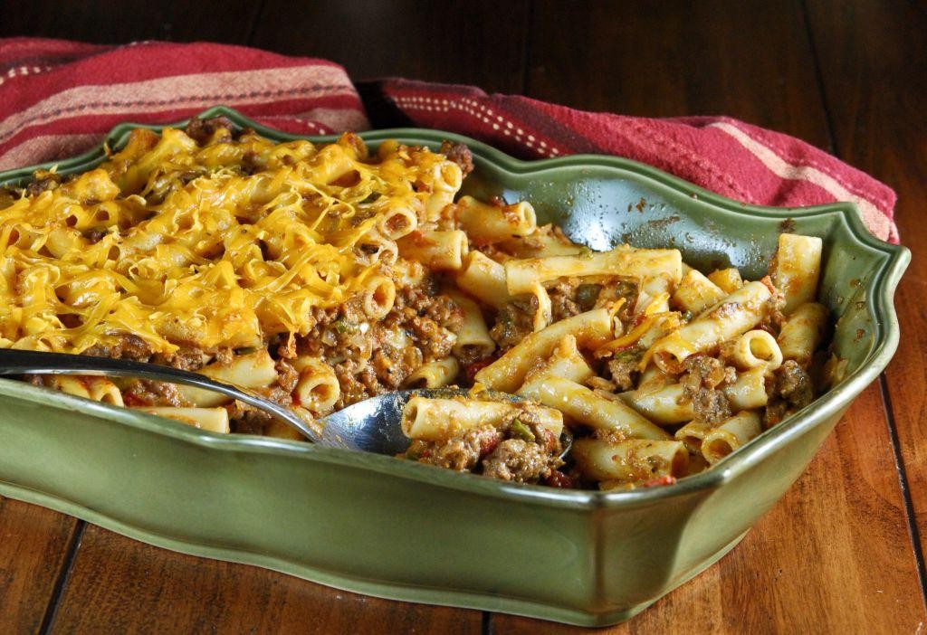 Southwestern Chili Penne Casserole