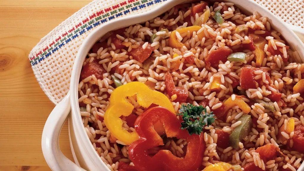 Southwestern Chili and Rice Casserole
