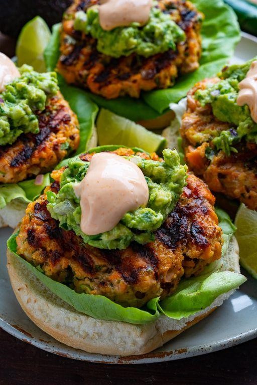 Southwestern Chipotle Salmon Patties