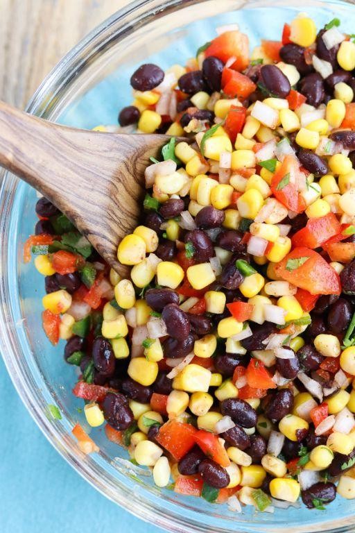 Southwestern Corn and Bean Dip