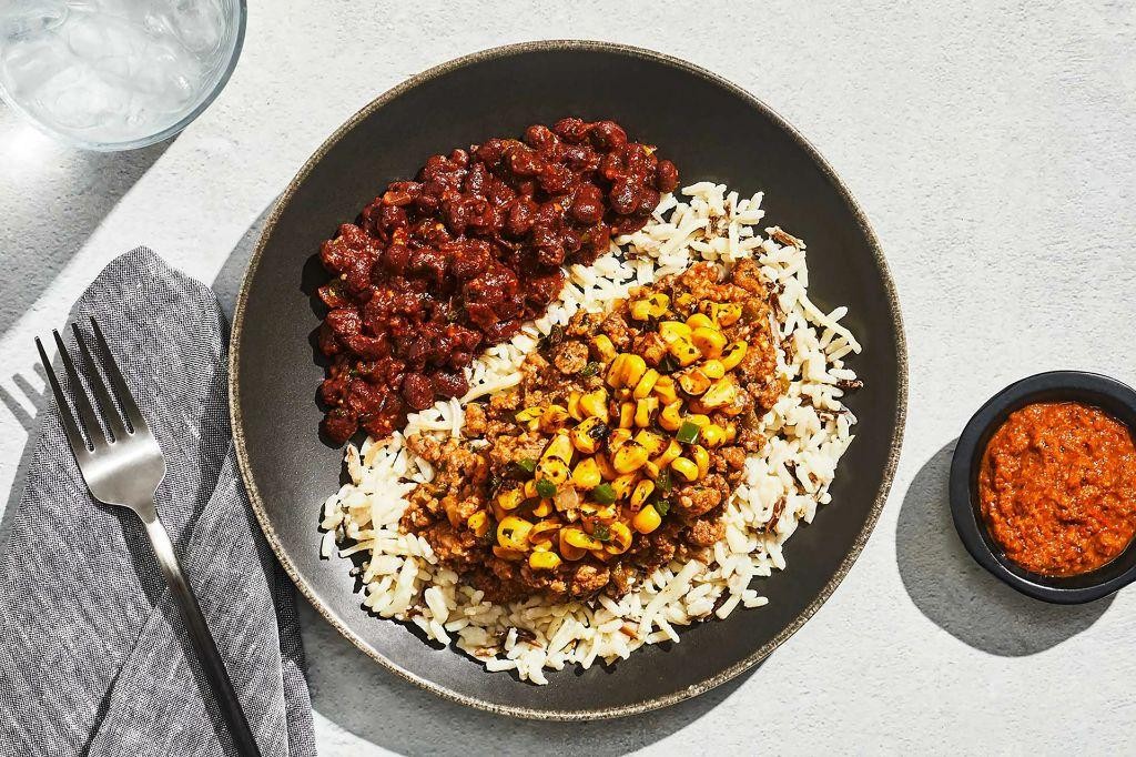 Southwestern Salsa Hamburger Rice