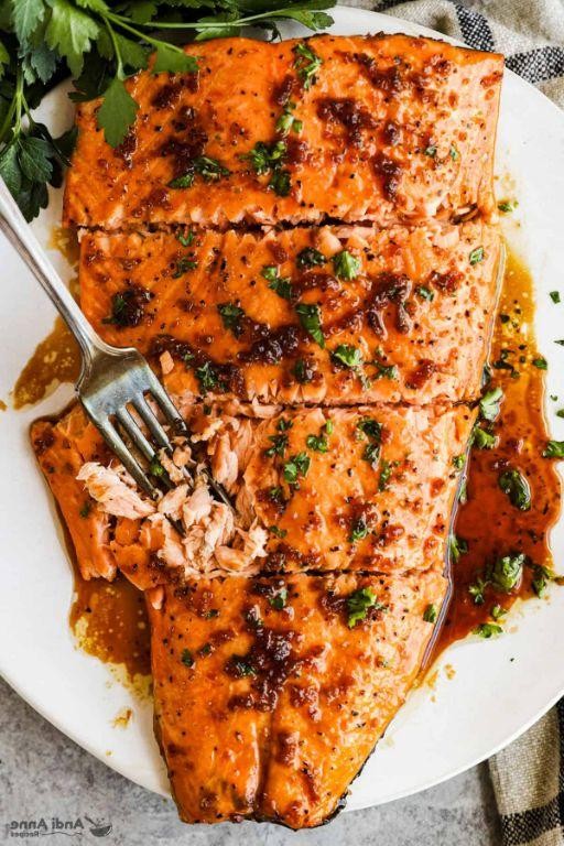 Soy Sauce and Brown Sugar Baked Salmon
