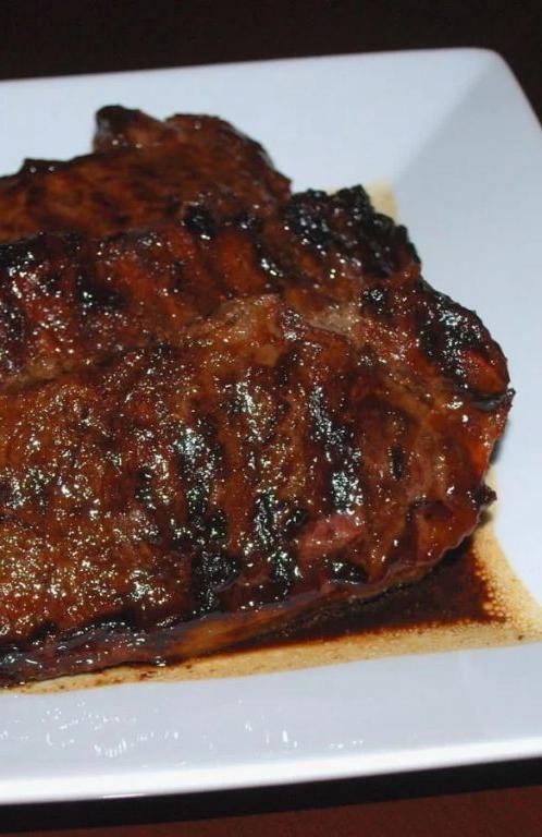 Soy and Ginger Marinated New York Strip