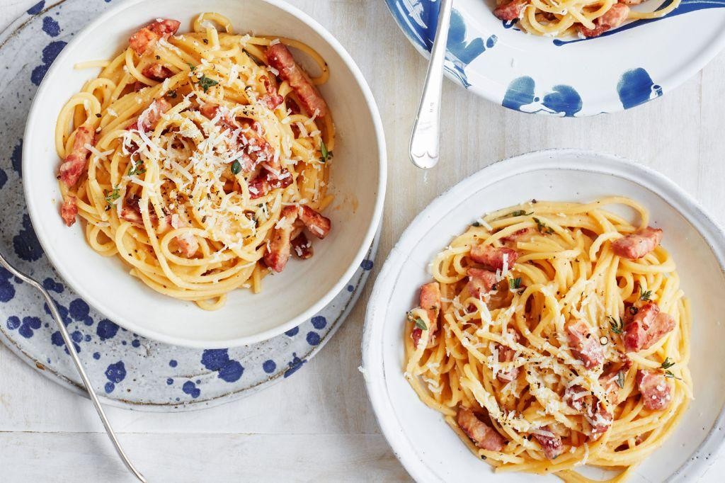 Spaghetti Carbonara with a Twist