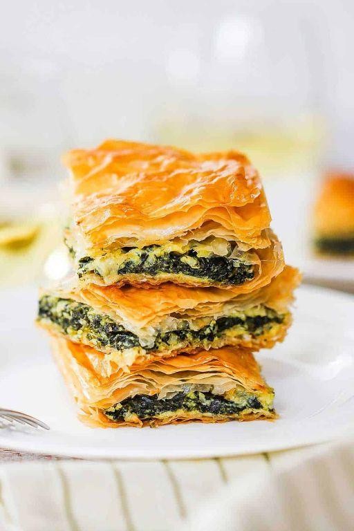 Spanakopita with Fresh Spinach and Dill