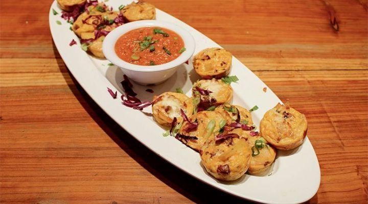 Spanish Potato and Chorizo Bites