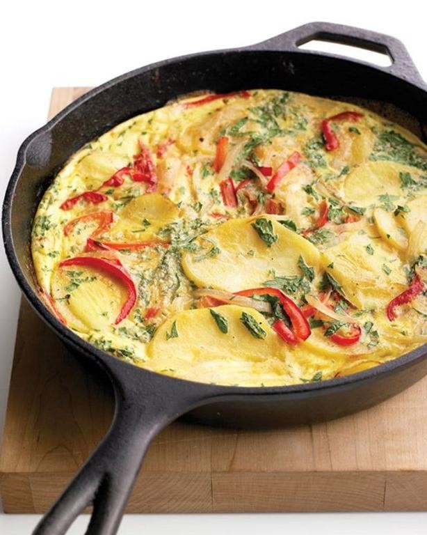 Spanish Tortilla with Bell Peppers