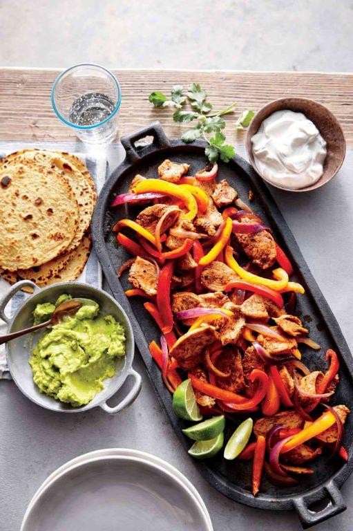 Speedy Chicken Fajitas