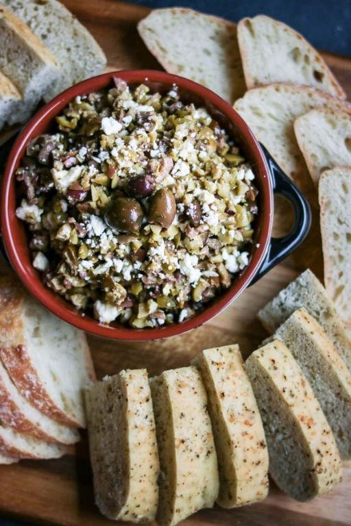 Speedy Olives and Feta Tapenade