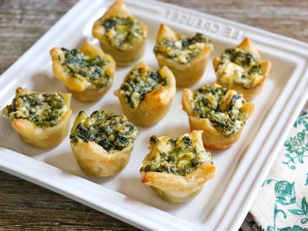 Speedy Spinach and Feta Pastry Bites