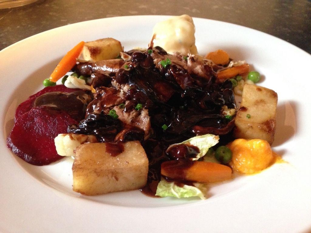 Spice-Rubbed Pheasant with Blackcurrant Sauce