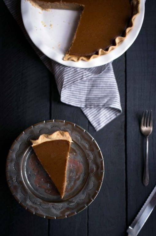 Spiced Acorn Squash Pie