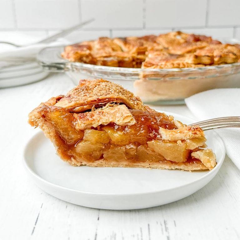 Spiced Apple Pie with Canned Filling