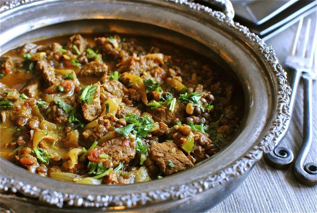 Spiced Beef and Lentil Curry
