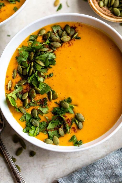 Spiced Butternut Squash Bisque