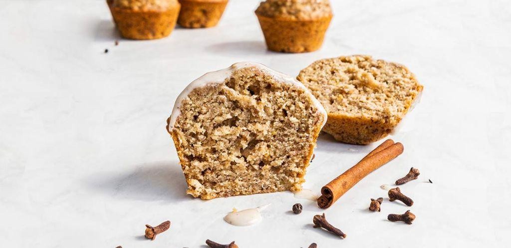 Spiced Chai Banana Muffins