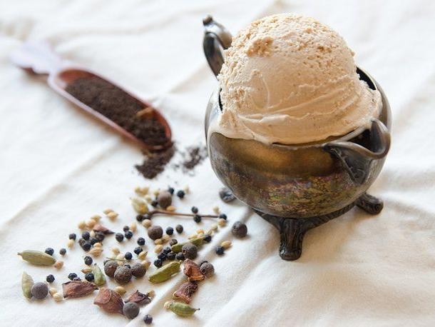 Spiced Chai Tea Ice Cream