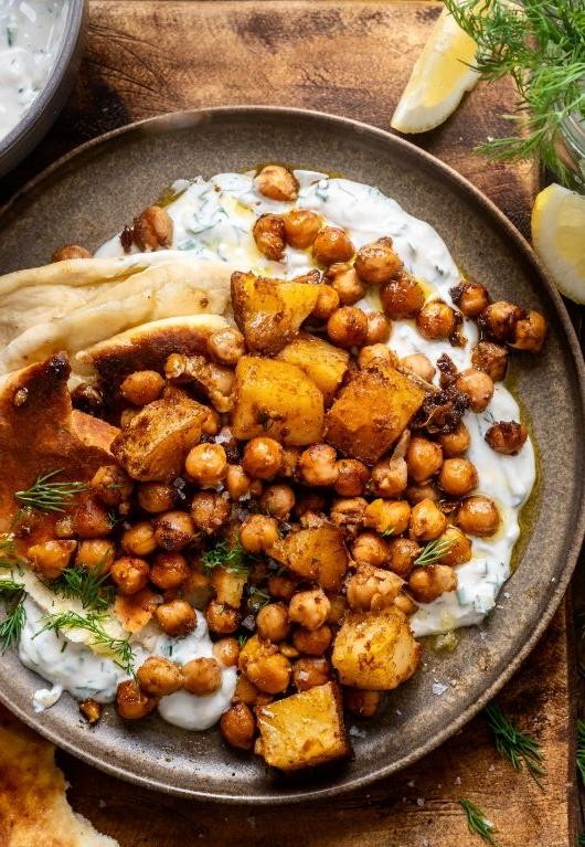 Spiced Chickpea Falafel