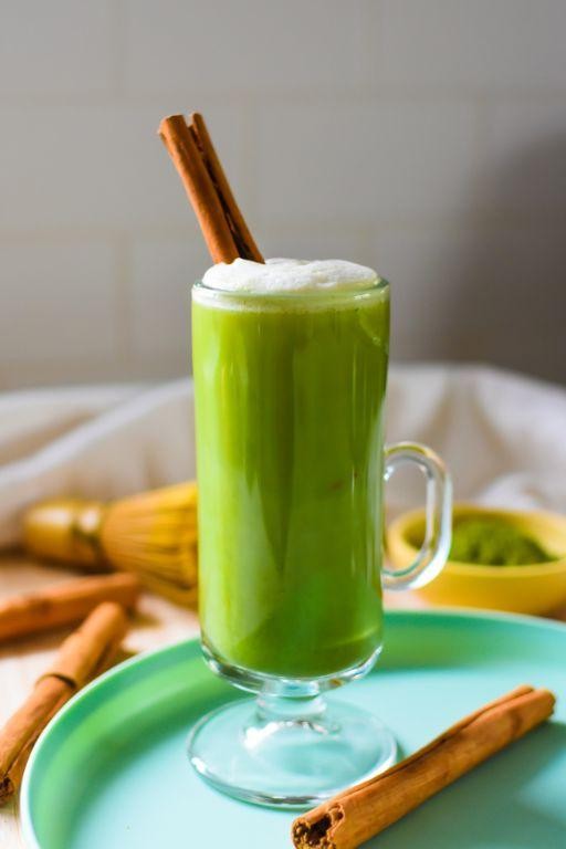 Spiced Cinnamon Matcha Tea
