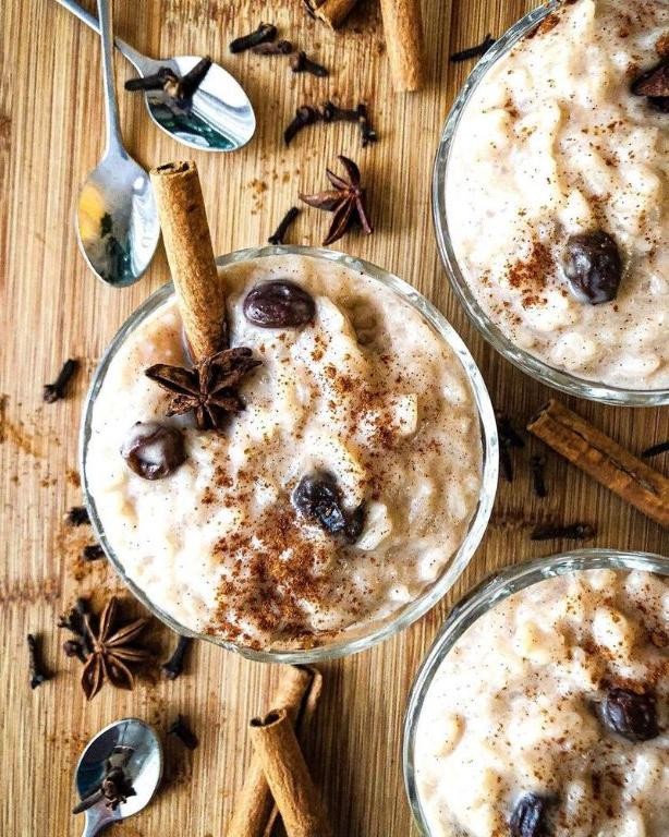 Spiced Cinnamon Minute Rice Pudding