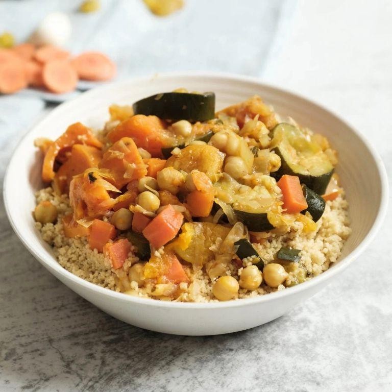Spiced Couscous with Vegetables