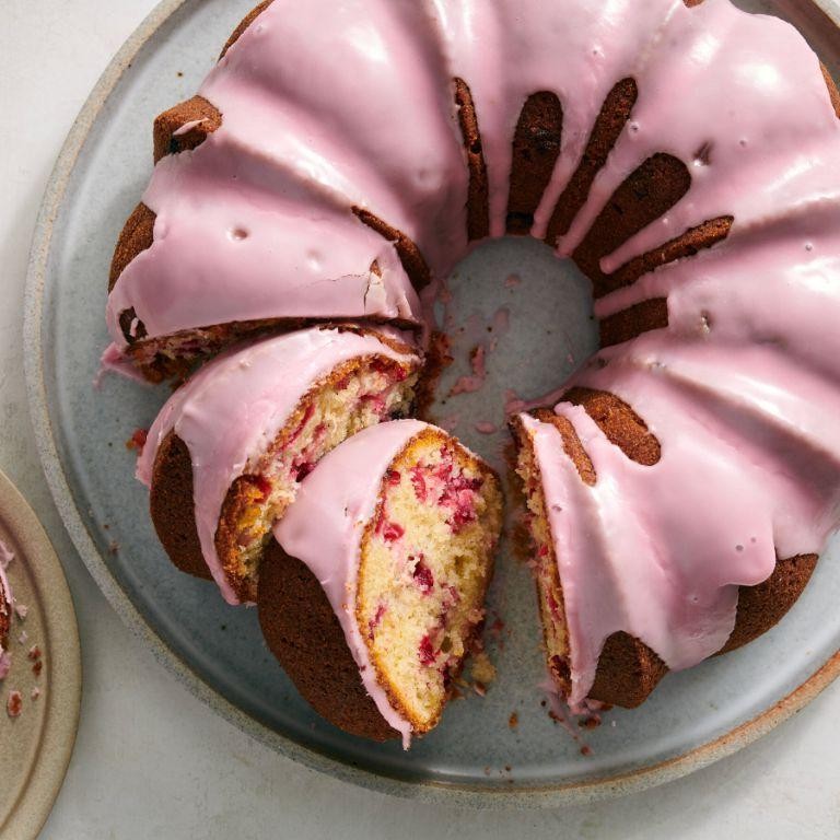 Spiced Cranberry Bundt Cake