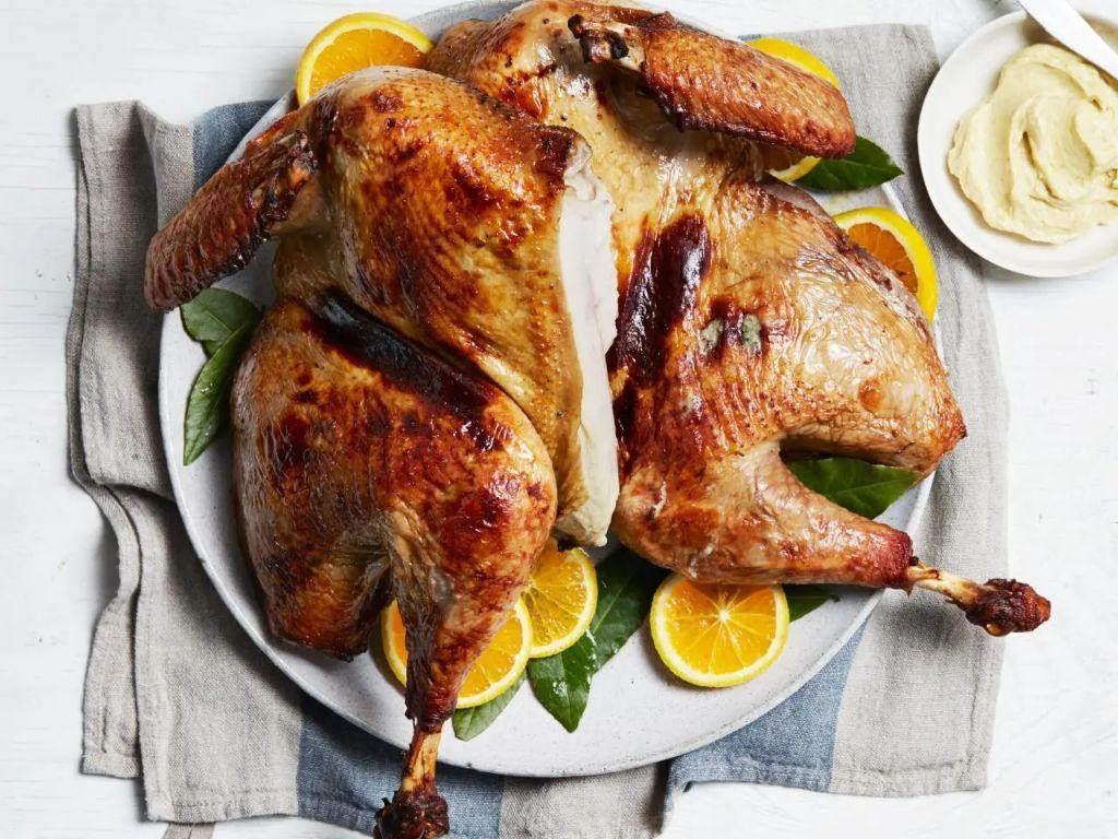 Spiced Tea Brined Turkey Extravaganza