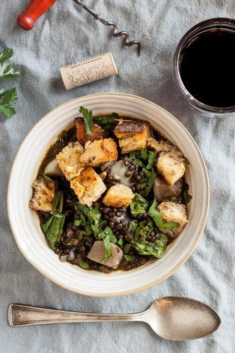 Spiced Turnip and Lentil Stew