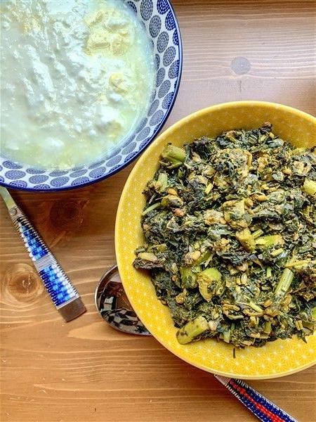 Spicy Amaranth Leaves Curry