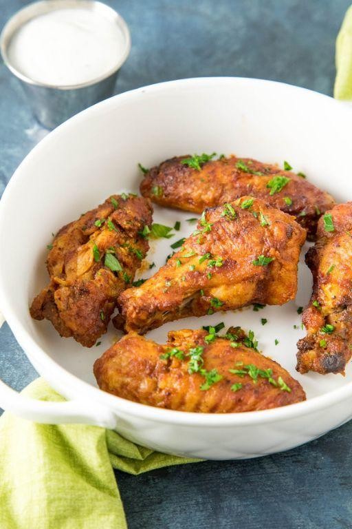 Spicy Ancho Marinated Chicken Wings