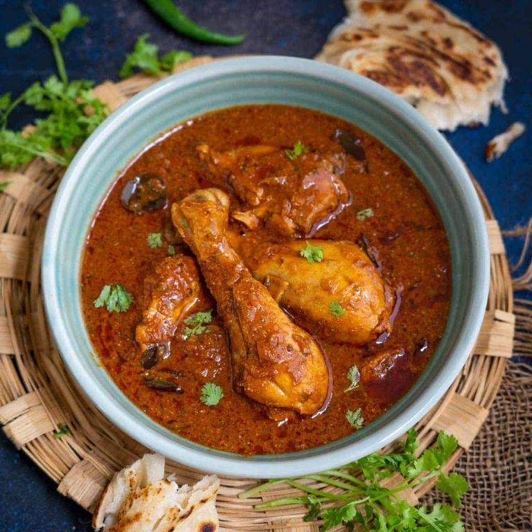 Spicy Andhra Chicken Curry