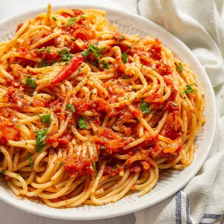 Spicy Arrabbiata Spaghetti