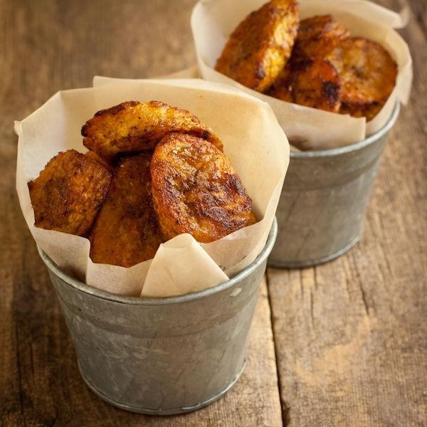 Spicy Baked Plantain Chips