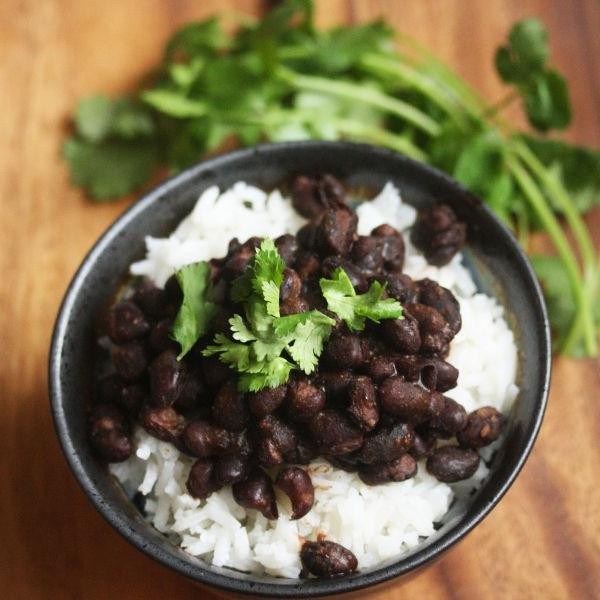 Spicy Basmati Rice with Black Beans