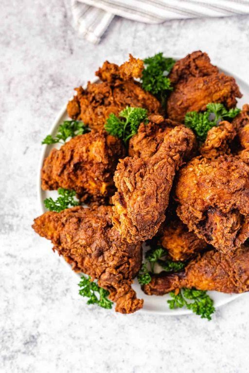 Spicy Buttermilk Marinated Fried Chicken