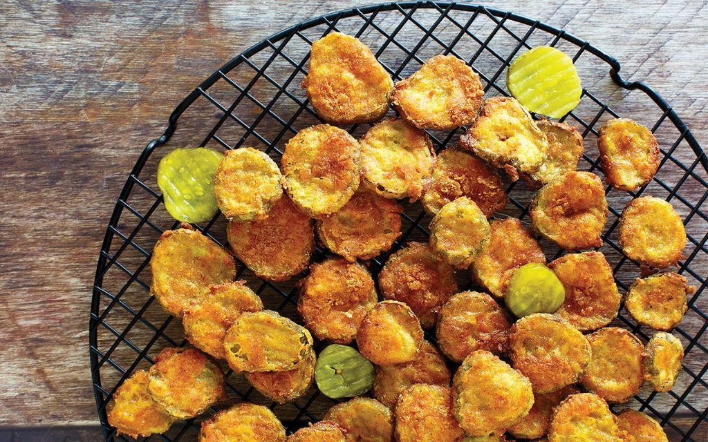 Spicy Cajun Air Fryer Pickles