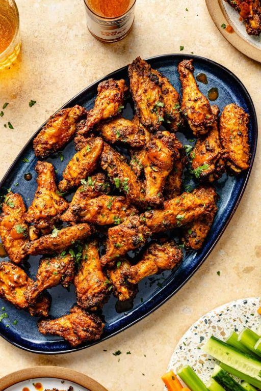 Spicy Cajun Baked Chicken Wings