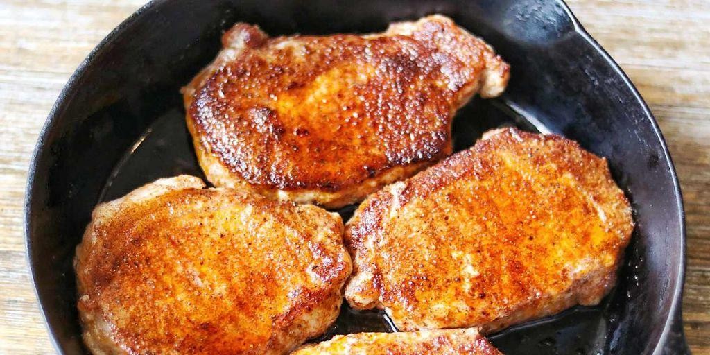 Spicy Cajun Bone-In Pork Chops