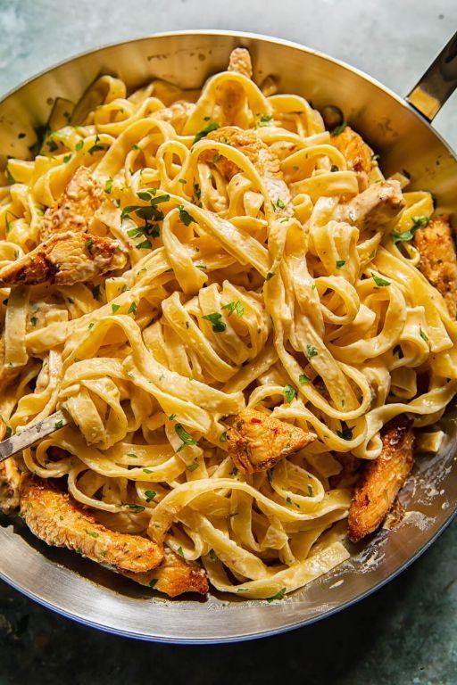 Spicy Cajun Chicken Fettuccine