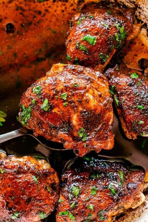 Spicy Cajun Chicken Thighs